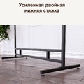 Усиленный рейл для одежды BREVEUS1325, чёрный, 120 см