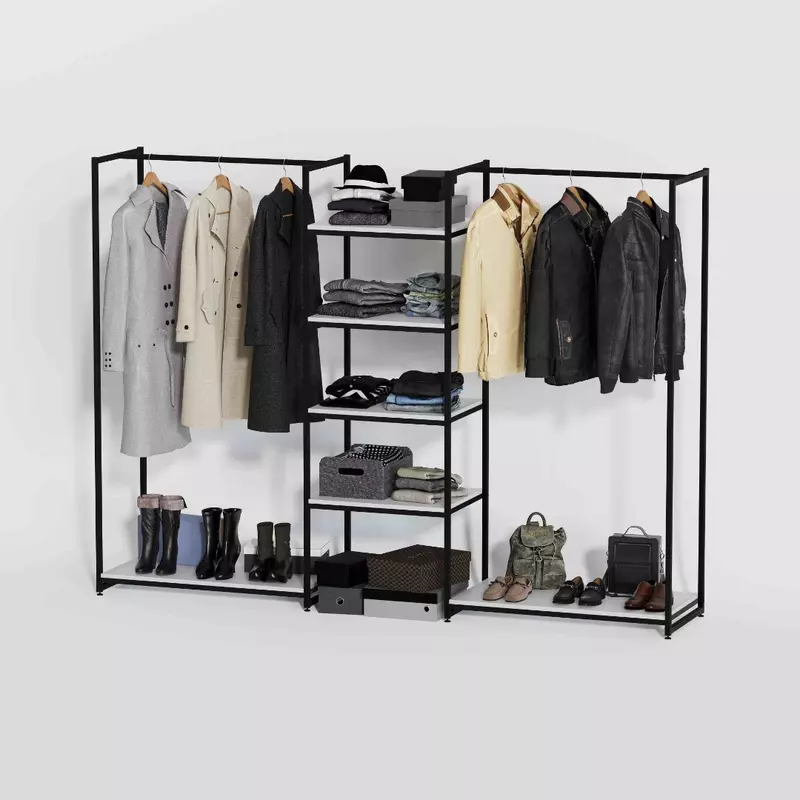 ARMADIO КБ-1703 — combi с центральными полками и боковой развеской